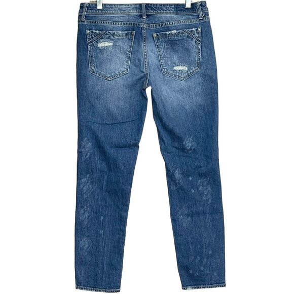 Buckle Black Fit No 53 Ankle Skinny Jeans 30 Denim Mid Rise Distressed Stretch - Picture 5 of 11